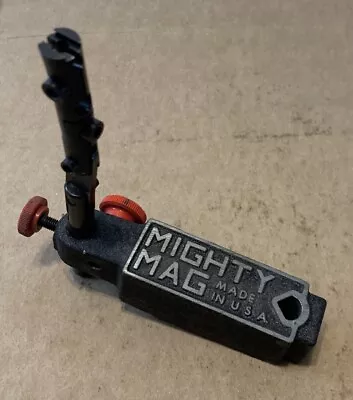 Mighty Mag Magnetic Base Holder W 5  Articulating Indicator Holder Machinist USA • $24.99