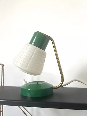 Vintage Mid Century Green Desk/Bedside Lamp • $49.73