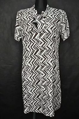 Marni For H&M Silk Geometric Print Women's Dress Size US 6 • $110