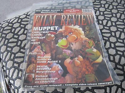 Vintage Film Review Magazine January 1993Muppet Christmas Carol Cover • $7.46