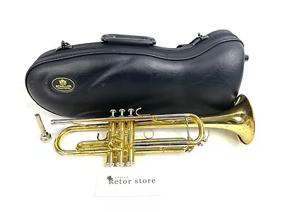 YAMAHA YTR-2320ES Trumpet Gold Tested Great USED Vintage Rare From JAPAN JP • $275.60