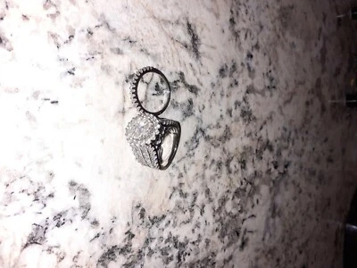 $9600 • Buy 4.5ctw 14k Diamond Wedding Bridal Set. Engagement Ring Is 4.25 And Band .25ctw
