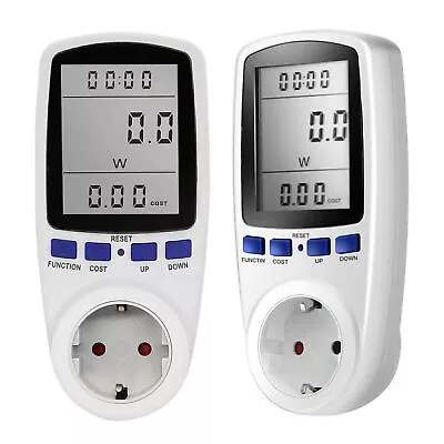 Power Meter Energy Monitor Power Consumption Wattmeter Electricity Meter Plug-in • $26.72