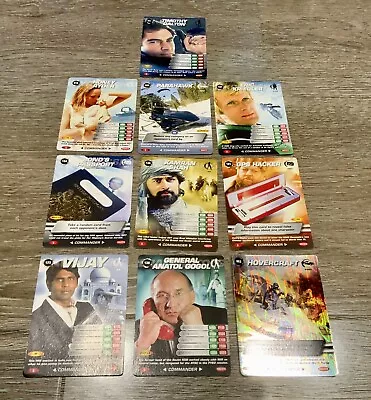 £9.99 • Buy 10x James Bond 007 Spy Trading Cards Number 018 047 009 107 154 148 101 125 130