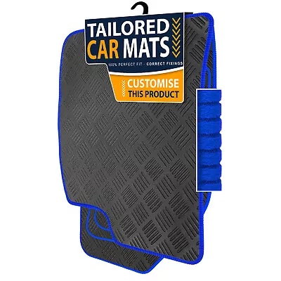 To Fit BMW 3 Series E30 Convertible 1984-1991 Checker Rubber Car Mats • $63.15