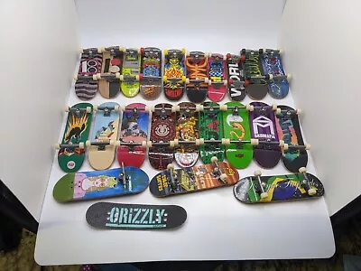 Tech Deck Fingerboard Lot Of 22 Boards Santa Cruz Toy Machine Sk8mafia Element • $29.99