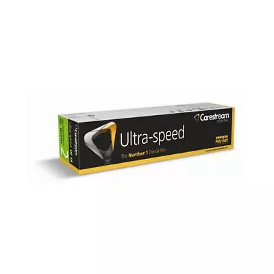 Kodak 8818890 Carestream Ultraspeed DF-58 #2 Poly-Soft Dental X-Ray Film 150/Pk • $59.05