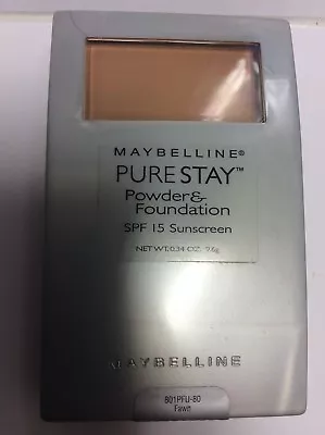 Maybelline Pure Stay Powder Foundation ( FAWN ) NEW. • $50.96