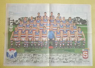 2003 ADELAIDE ADVERTISER CENTRAL DISTRICT 3 X GF & 2 X PREMIERS POSTERS + TICKET • $4.99