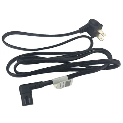 Genuine AC Samsung TV Power Cord Cable 1.5M 5ft 3903-000853 2 Prong Angled Black • $7.99