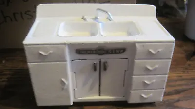VTG 1930S? Line Mar Doll House TIN SINK/CUPBOARD MADE IN JAPAN • $12.99