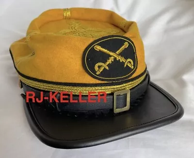 US American Civil War Confederate Calvary Field Grade Officers Hat Cap Kepi • $39.97