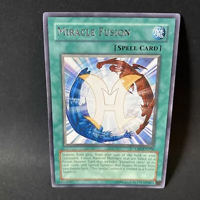 Miracle Fusion CRV-EN039 NM/LP Rare Vintage YuGiOh 1996 Unlimited • $4