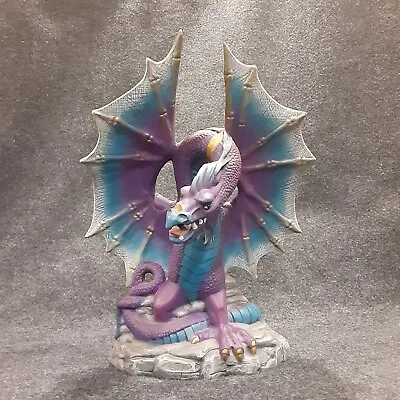 Vintage Dragon Sculpture Statue Painted Ceramic DHM 1998 Number 802 Of 2000  • $35