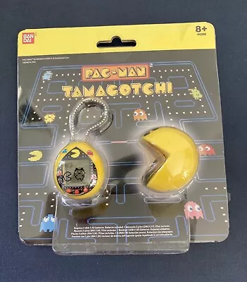 BANDAI Tamagotchi Deluxe PAC-MAN 40th Anniversary Black Tamagotchi With Case • $50