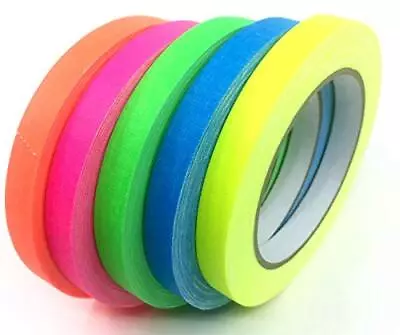 Spike Tape | USA Quality Gaffer Tape | 5 Bright Colors • $41.34