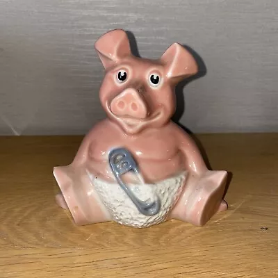 Natwest Piggy Bank  Woody  Vintage Wade England Ceramic Collectable No Stopper • £5.40