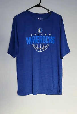 NBA Dallas Mavericks Blue Athletic Shirt Size- Large • $13.95