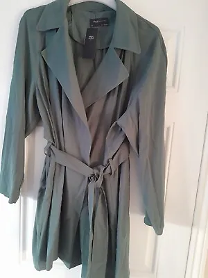 M&S Rain Mac  Size 18/20 Bnwt Smokey Green • £34.99