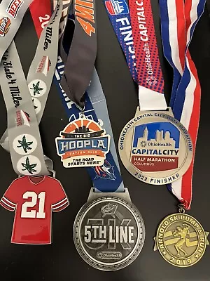 Lot Of Five Ohio Racing Medals • $20