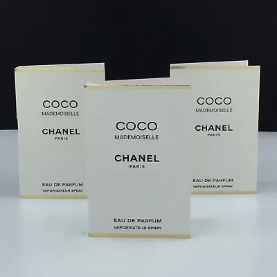 3 X Brand New Chanel Coco Mademoiselle Eau De Parfum 1.5ml ( Total 4.5ml ) • £14.99