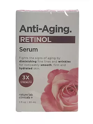 Nature Lab Anti-aging Retinol Serum 3x Strength Fights The Signs Of Aging 1 Oz • $21.99