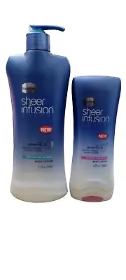 OLD STOCK LOT-Vaseline Sheer Infusion Body Lotion 6.8 & 13.5OZ SEE PICS & DES • $24.99