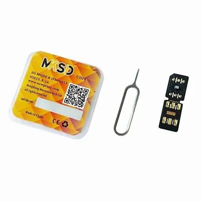 MKSD Ultra RSIM Unlock Chip Service Card For IPhone 13 12 11 Pro Max X XR 8 7 6 • $7.45