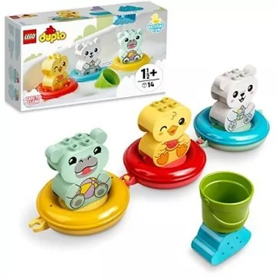 $19.19 • Buy LEGO DUPLO Bath Time Fun: Floating Animal Train Baby Toy (10965)