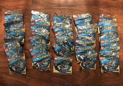 $199.50 • Buy Lego Atlantis 30042 MINI SUB & DIVER 36pc Set NEW Lot Of 30 Gifts Party Favors