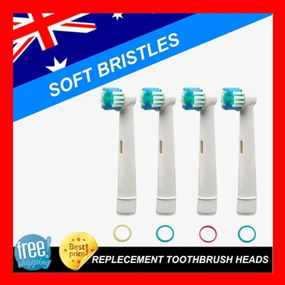 $8.99 • Buy 4 Pcs Precision Electric Toothbrush Replacement Brush Heads Fit For Oral B Braun