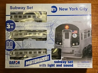 MTA Model Train - MTA New York City 3 Pc. Batt OP. Train Set With Tracks • $30