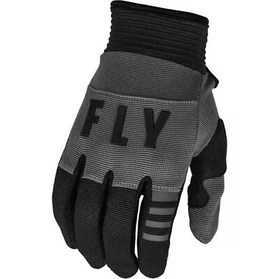 NEW Fly Racing F-16 Dark Grey/Black Kids Motocross Dirt Bike Gloves • $20