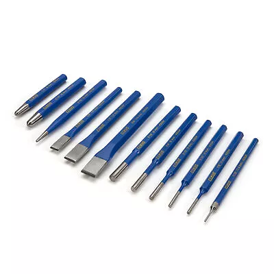 Estwing 12-Piece Cold Chisel Pin Center And Starter Punch Set 42524 • $37.99