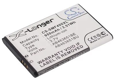 3.7V Battery For Samsung Blade S5620 Payt GT-S5600 SGH-S359 GT-S5260 GT-C35 • £13.25