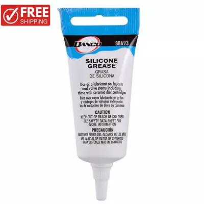 Waterproof Food Grade Silicone Lube Grease For O Rings Ring Faucet Plumbers   • $6.03