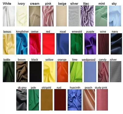 £2.49 • Buy Anti Static Dress Lining Fabric Material 140 /150c Wide Wedding Prom Dress