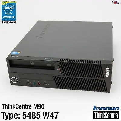 IBM Lenovo ThinkCentre M90 Type: 5485 W47 Computer PC RS232 Windows XP 128GB SSD • £175.71