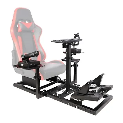 Hottoby Flight Racing Simulator Cockpit Fits Logitech G29 X52 Thrustmaster Hotas • £199.99