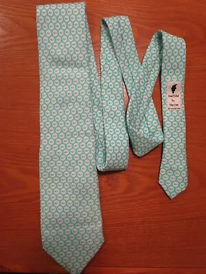 Vineyard Vines Martha's Vineyard Whale Print Neck Tie Handpicked By Shep & Ian  • $32.11