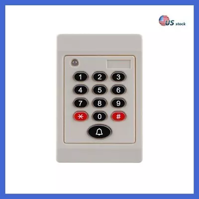 Weatherproof 13.56Mhz MF1 S50 Keypad WG26/34 RFID Access Control Card READER • $21.95