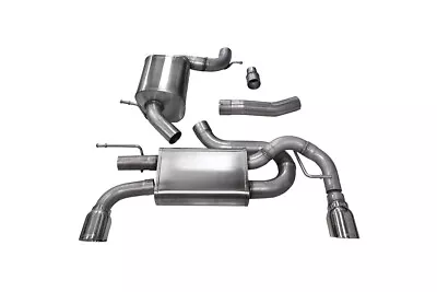 $1833.99 • Buy Corsa 3  Touring Exhaust System Polish Tips For GTI 10-14 MK6 2.0T TSI/TFSI 1