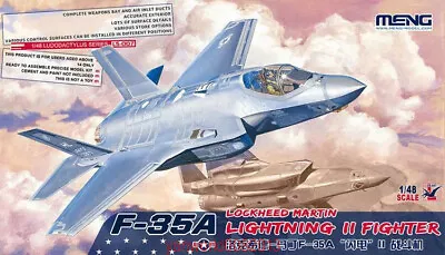 Meng Model 1/48 LS-007  Lightning II F-35A LOCKHEED MARTIN MODEL KIT • $48.42