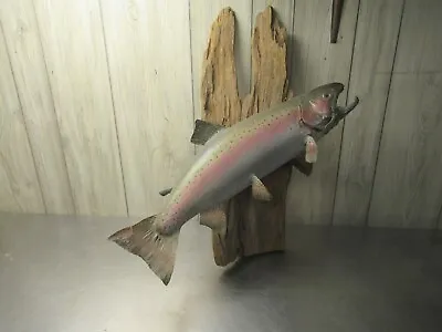 Vintage 22  Rainbow Trout Wall Mount Fish Taxidermy • $249.99