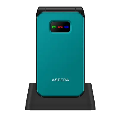 Unlocked Aspera F46 4G Flip Phone - Green • $125