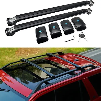 Lockable Roof Crossbars Cross Bar Rack Fits For Land Cruiser Prado FJ150 2010+ • $139