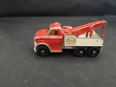 Y458-MATCHBOX LESNEY No71C FORD HEAVY WRECK TRUCK.AMBER WINDOWS • $105.67