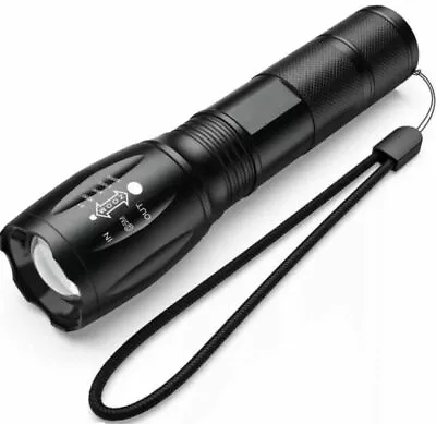 Garberiel AF20171221 8000 Lumens Tactical Flashlight With Rechargeable Battery • $25