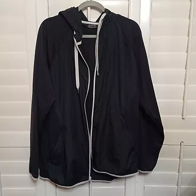 Under Armour Men’s Cold Gear Black Full Zip Hoodie Jacket Size XXL 2XL • $21.50