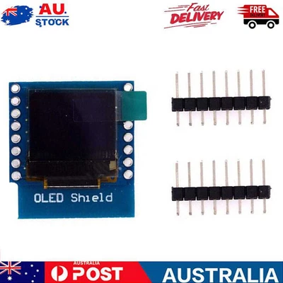 $10.79 • Buy 0.66 Inch 64x48 IIC/I2C OLED Display LCD Module For D1 MINI Development Board